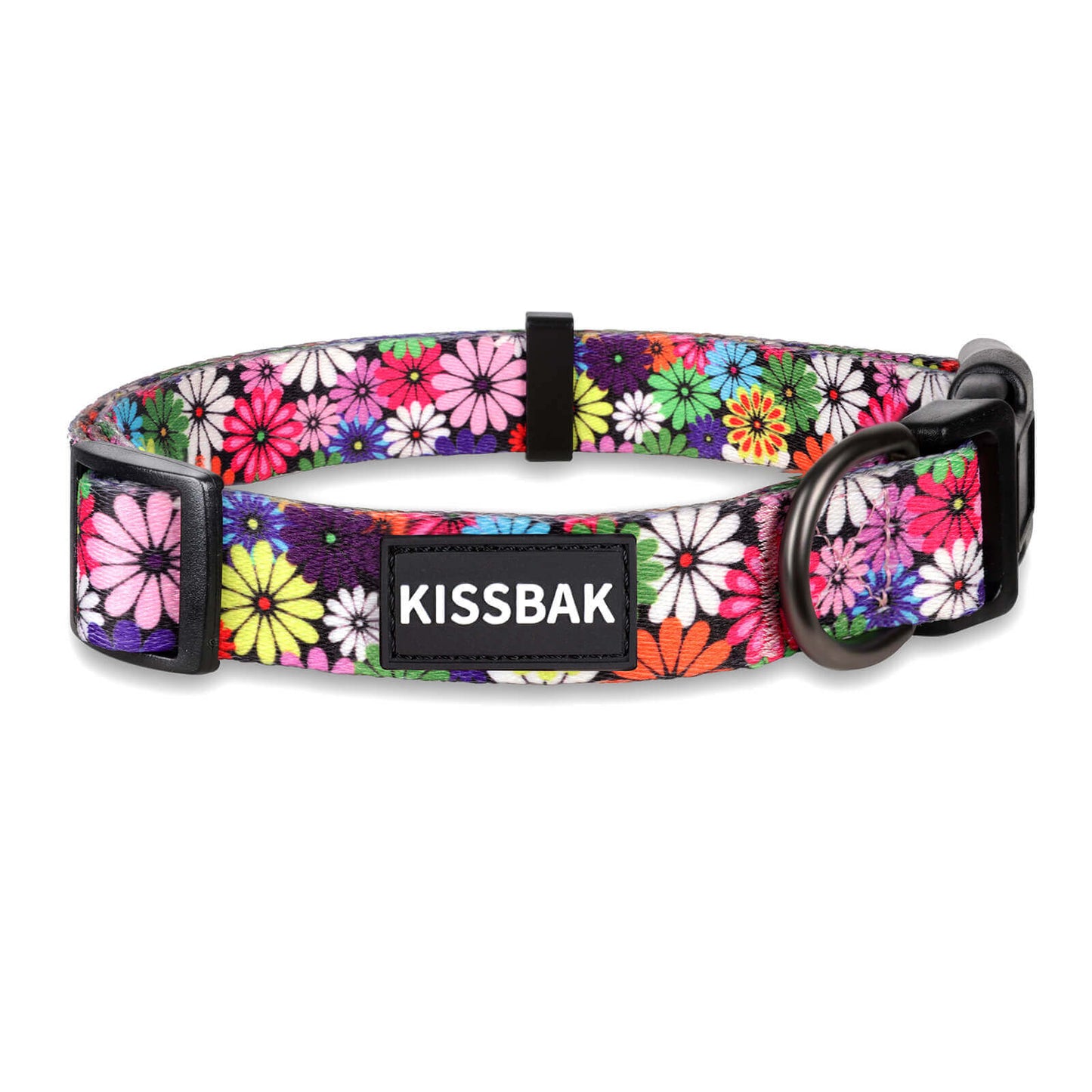 KISSBAK Dog Collar for Small-Medium-Large Dogs - Special Design Cute Girl Dog Pet Collar Soft Adjustable Fancy Floral Girl Puppy Dog Collars Sunflower