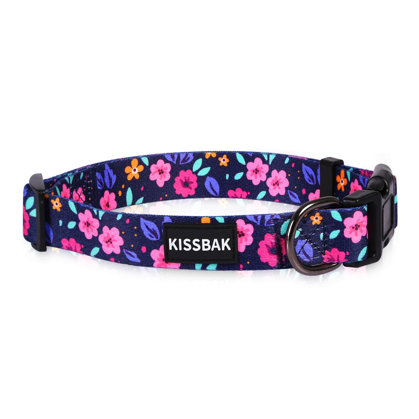 KISSBAK Dog Collar for Small-Medium-Large Dogs - Special Design Cute Girl Dog Pet Collar Soft Adjustable Fancy Floral Girl Puppy Dog Collars Floral