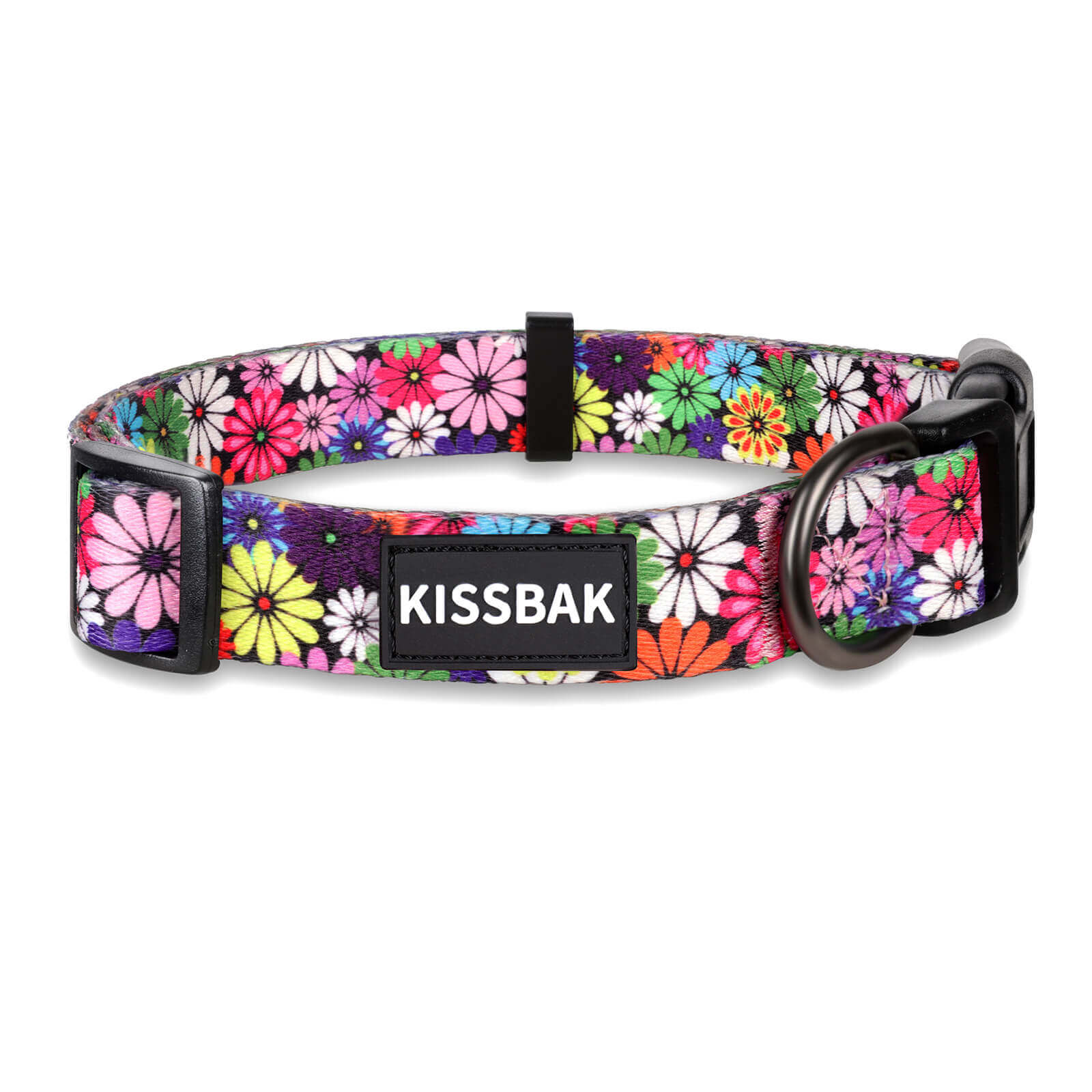 Dog Collar for Small-Medium-Large Dogs Floral Pattern for Girl Boy Dogs  Large